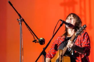 Foto Kim Deal da banda The Breeders