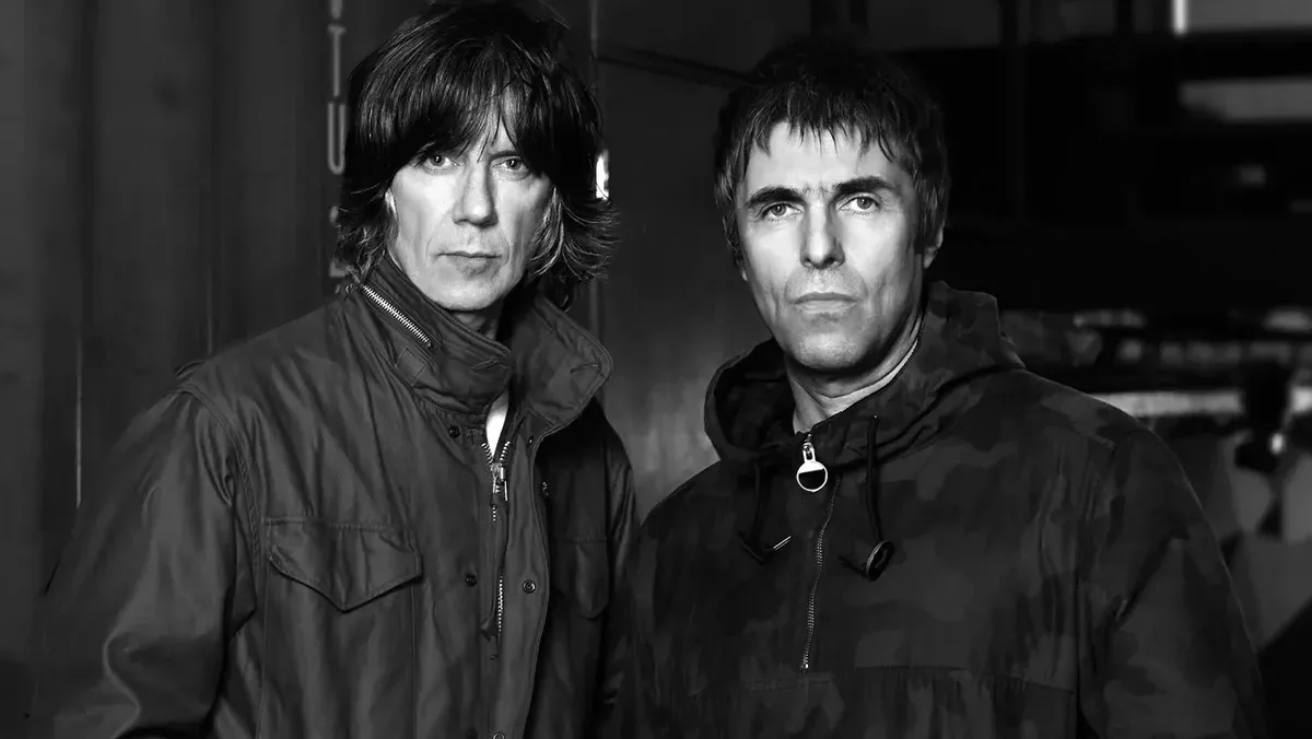 Foto Liam Gallagher e John Squire