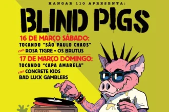 Cartaz show Blind Pigs