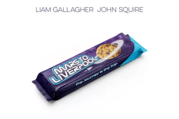 Capa single novo de Liam Gallagher e John Squire, Mars to Liverpool