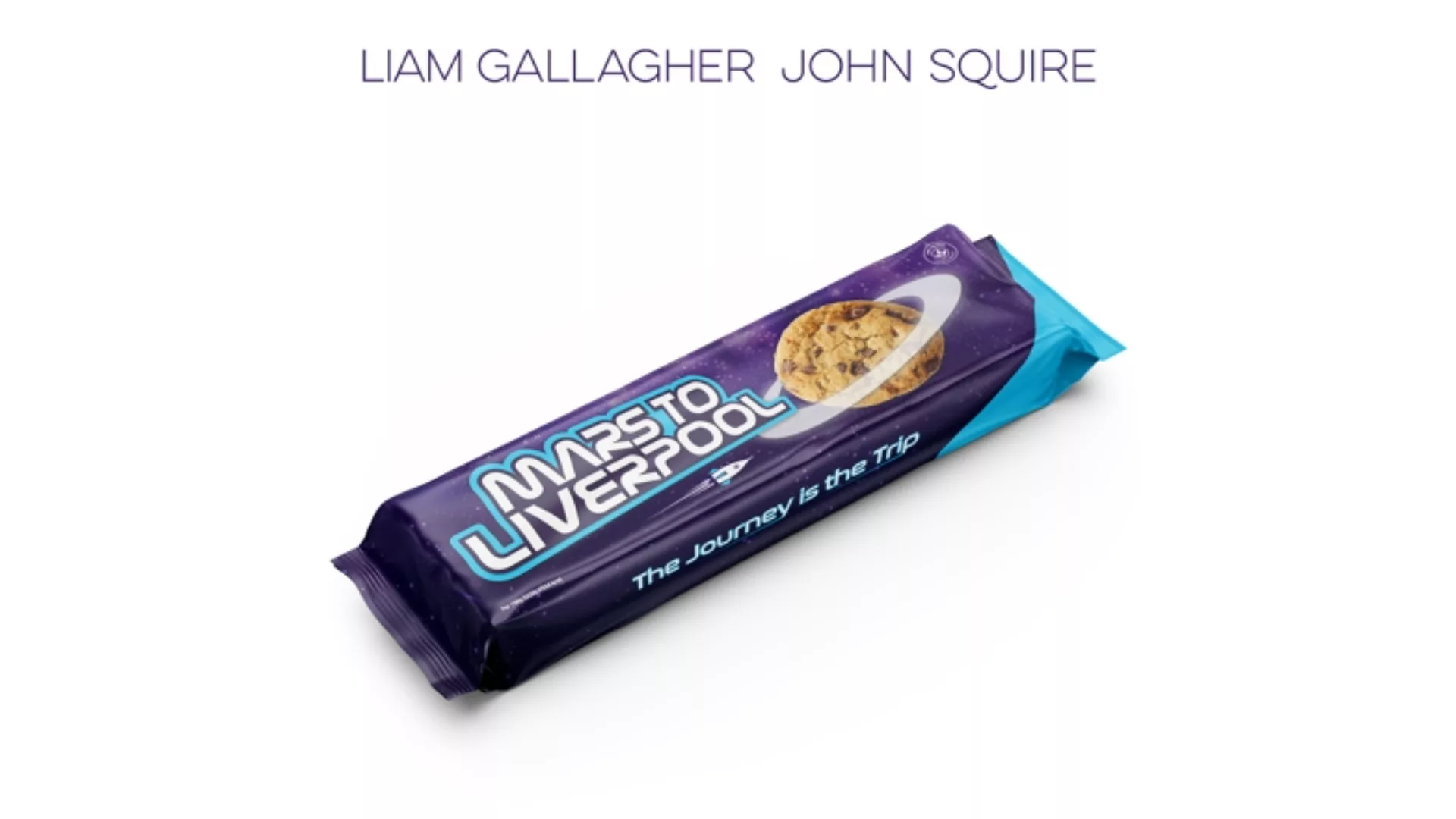 Capa single novo de Liam Gallagher e John Squire, Mars to Liverpool