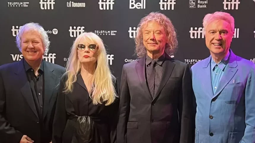 Foto Talking Heads no Festival de Cinema de Toronto