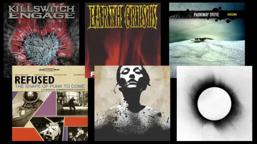 Capas de álbuns de metalcore