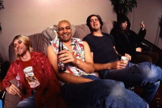 Foto Nirvana: dave grohl, Kurt Cobain, Pat Smear, krist novoselic