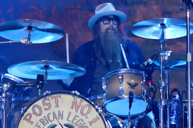 Foto Baterista Britt Turner do Blackberry Smoke