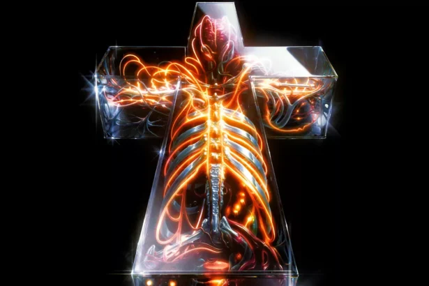 Foto: capa novo álbum do Justice, Hyperdrama