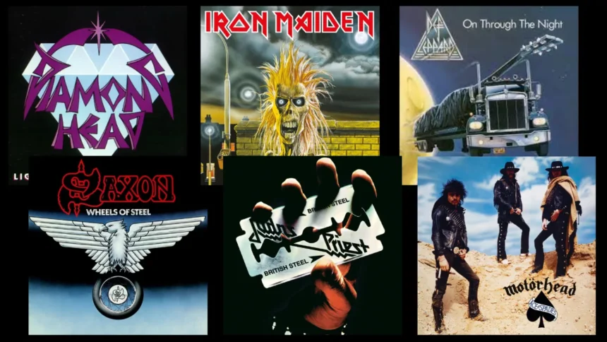Capa de discos da NWOBHM
