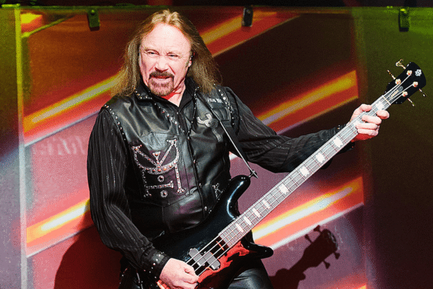 Foto: Ian Hill, baixista do Judas Priest