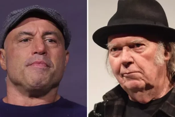 Foto Neil Young e Joe Rogan