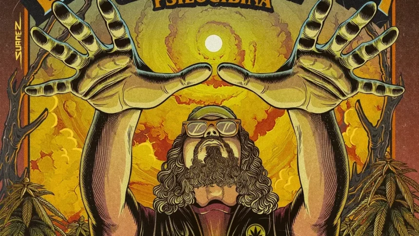 Poster show Brant Bjork em são paulo.
