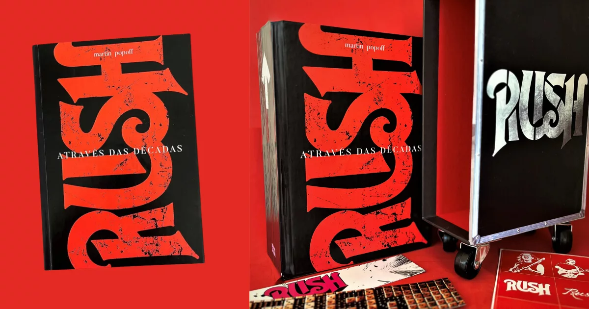 Rush Através Das Décadas, de Martin Popoff