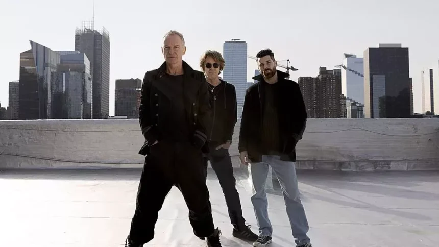 Foto Sting e banda