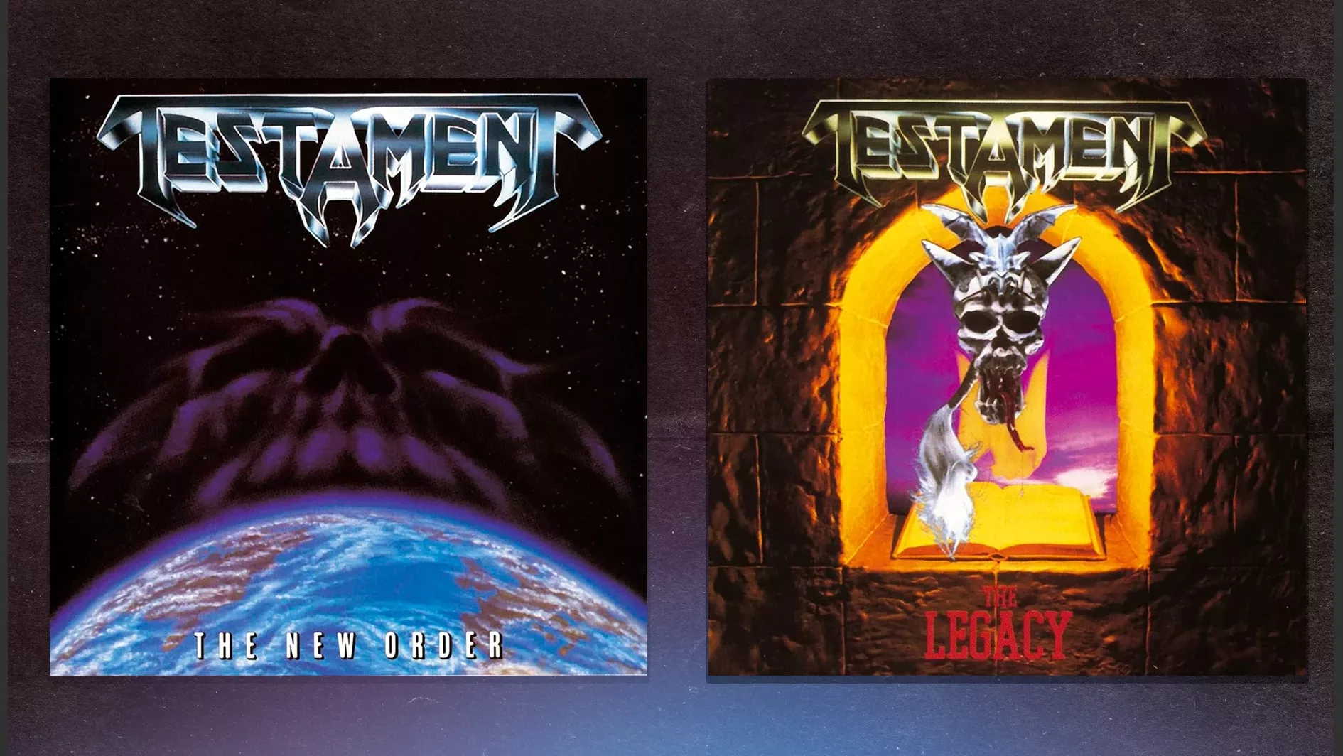 Dois primeiros álbuns do Testament são lançados em CD no Brasil pela primeira vez