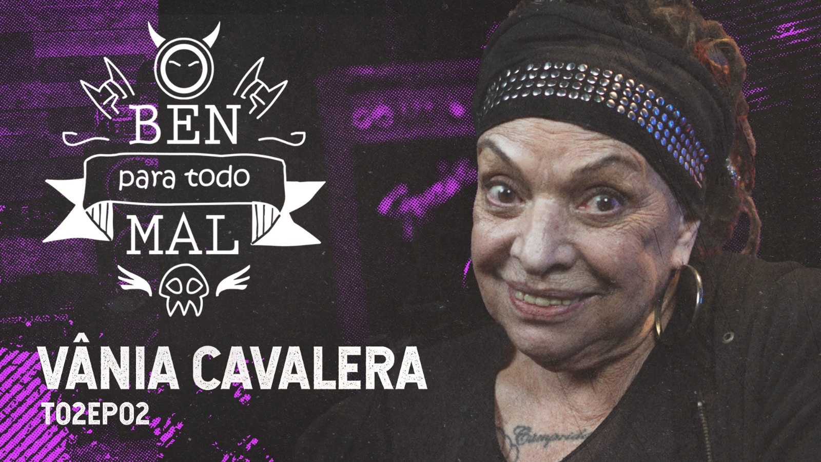 Vania Cavalera (mãe de Max e Iggor, fundadores do Sepultura) é a estrela de novo episódio da série “O Ben para todo mal”, nesta quarta-feira (1/5), no Music Box Brazil