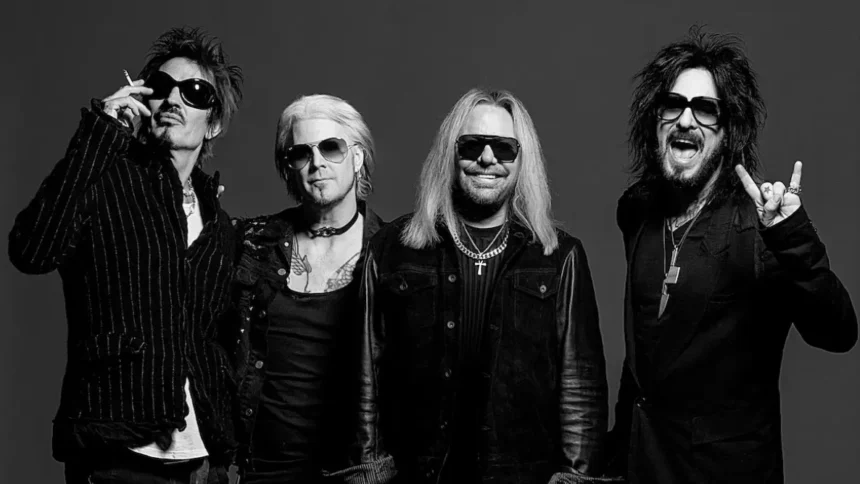 Mötley Crüe. Crédito: Ross Halfin