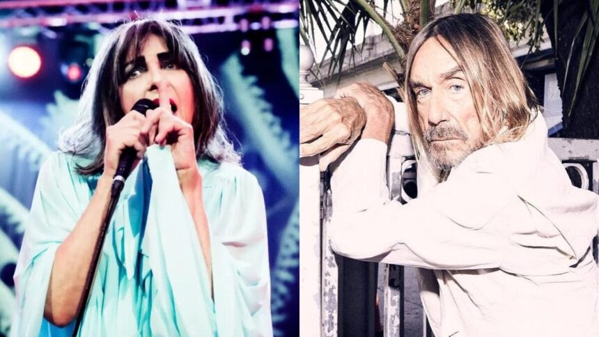 Foto: Siouxsie Six e Iggy Pop