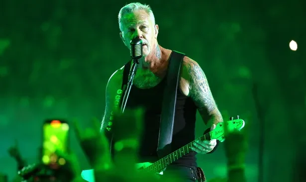 James Hetfield tem escrito muitas músicas