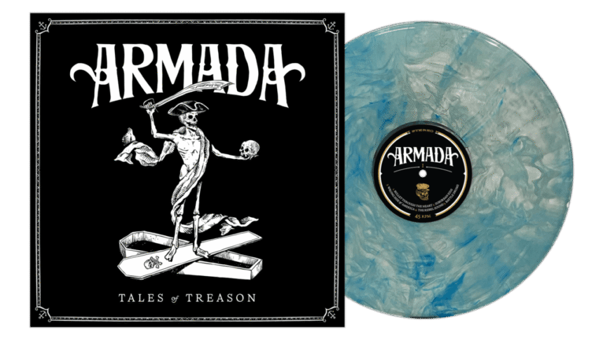 Foto: Capa do disco Tales of Treason do Armada