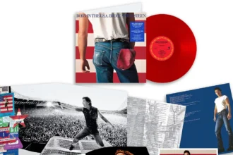 Foto divulgação LP do 40 anos de Born In The Usa de Bruce Springsteen