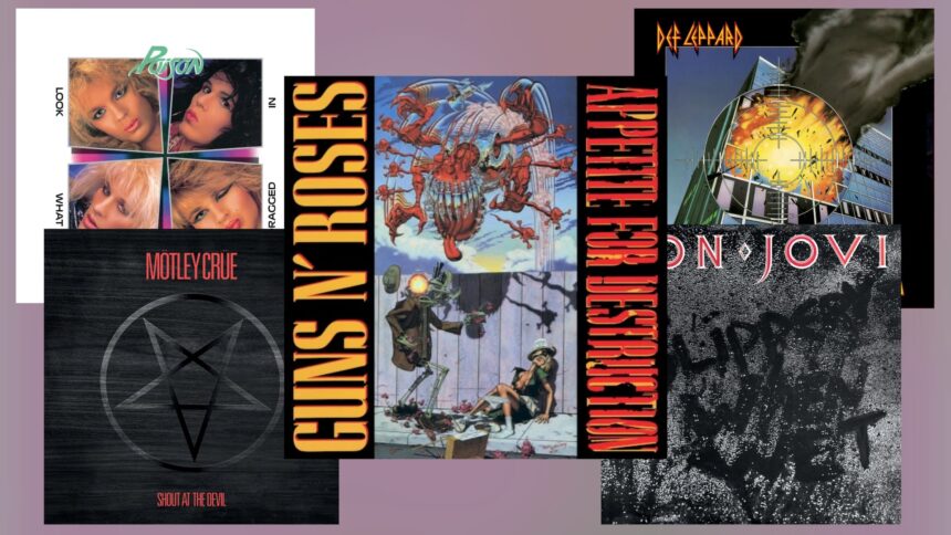 Álbuns de glam metal