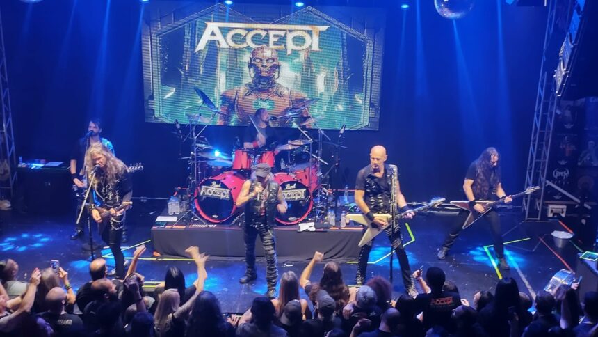 Accept ao vivo em Santo André. Foto: Airton Tonon.
