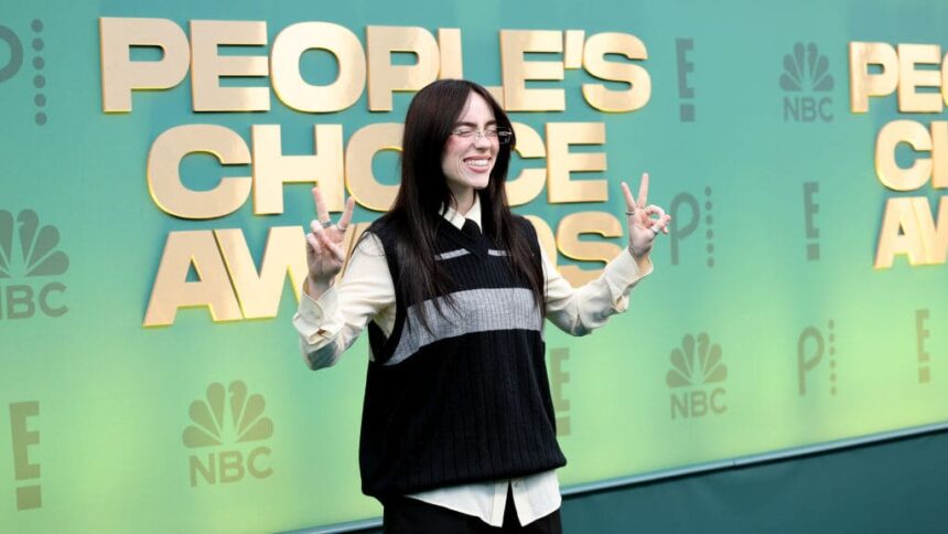 Foto: Billie Eilish. Crédito: Monica Schipper / Staff