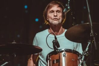 Foto: Marcelo Bonfá da Legião Urbana. Crédito: Thaís Monteiro.