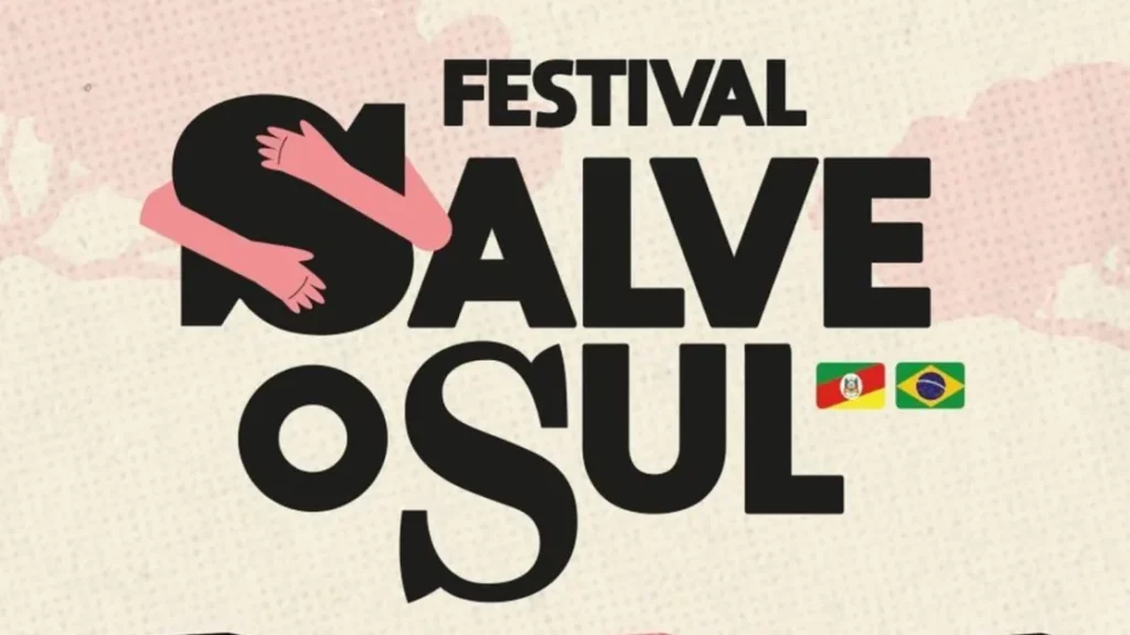 Festival beneficente para arrecadar fundos para as vítimas do Rio Grande do Sul contará com diversos artistas.