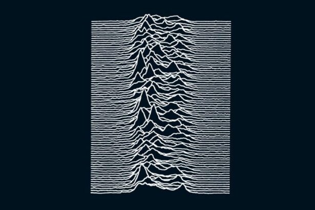 Capa Unknown Pleasures do Joy Division.