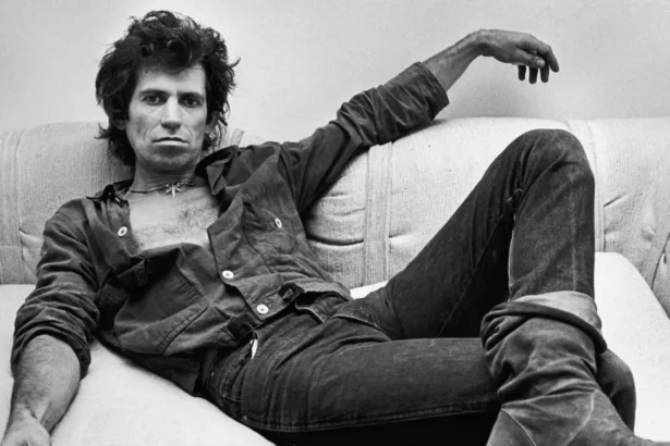 Foto: Keith Richards. Crédito: George Rose.