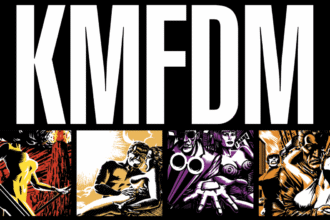 Banner divulgação 40 anos de KMFDM