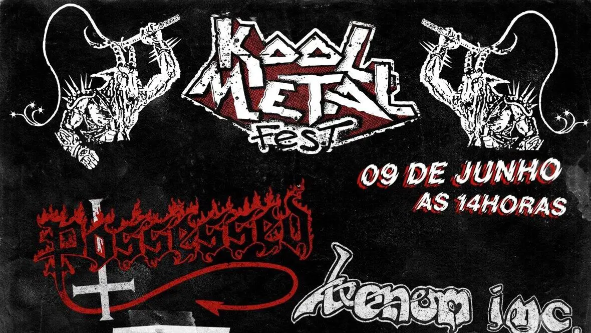 Possessed e Venom Inc. são atrações do Kool Metal Fest no domingo (9)