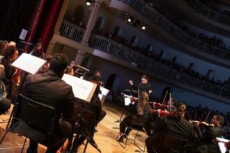 Foto: Orquestra Theatro São Pedro. Crédito: Vitória Proença.