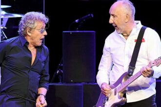 Foto: Roger Daltrey e Pete Townshend do The Who. Crédito: Ethan Miller.
