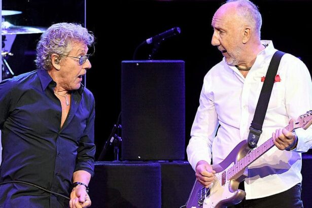 Foto: Roger Daltrey e Pete Townshend do The Who. Crédito: Ethan Miller.