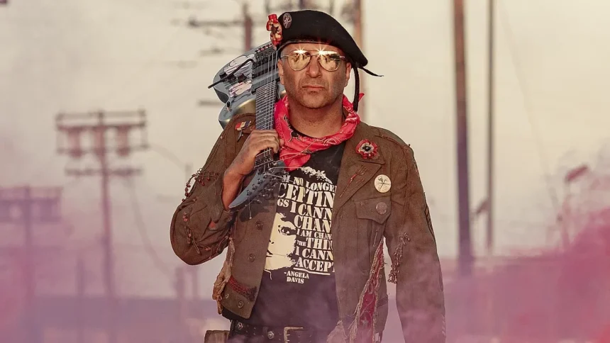 Foto: Tom Morello. Crédito: Chris Anthony.