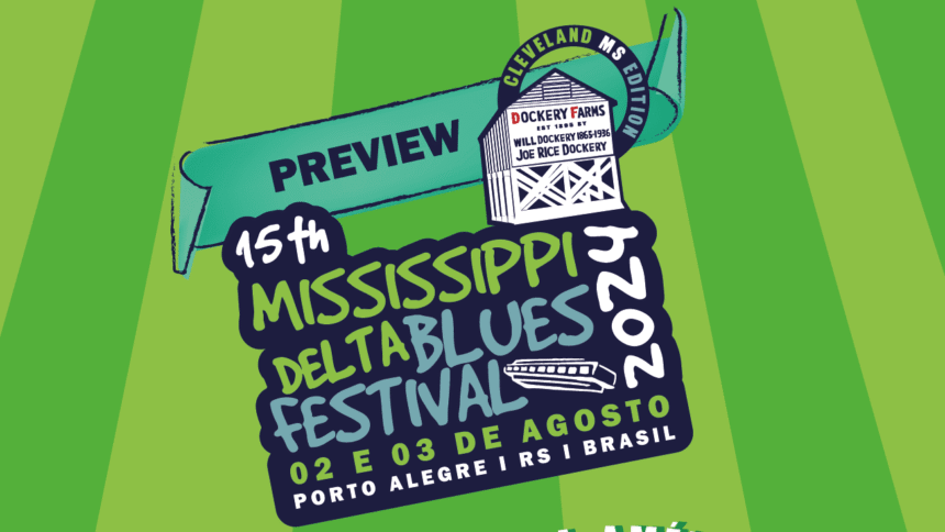 Logo: Mississippi Desta Blues Fest.