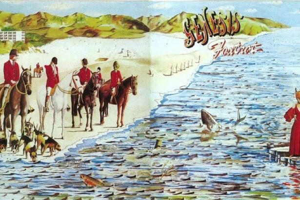 Capa do álbum Foxtrot do Genins.