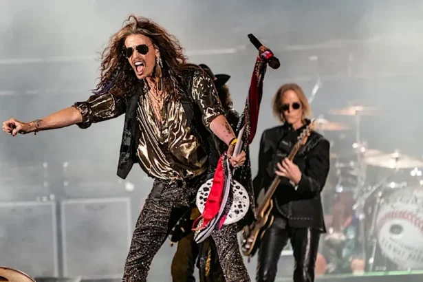 Foto: Aerosmith. Crédito: Amy Harris.