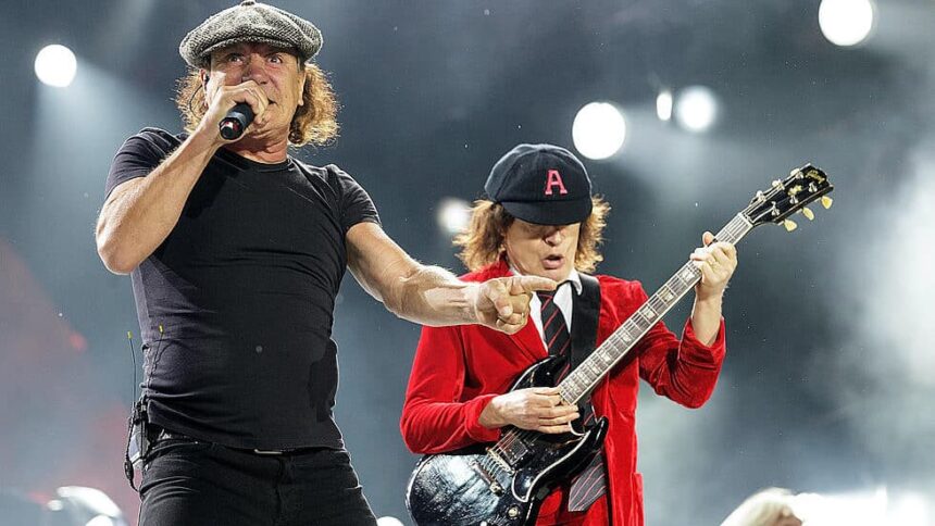 Foto: AC/DC. Crédito: Daniel Pockett.