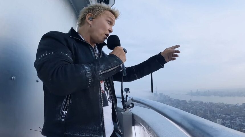 Foto: Billy Idol. Crédito: Youtube.