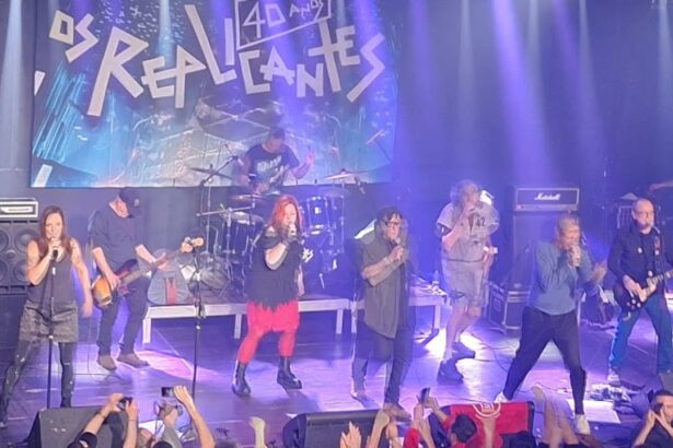 Foto: Os Replicantes 40 anos no Opinião. Crédito: Christian Abreu.