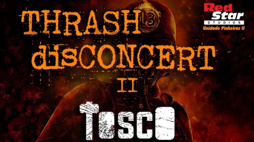 Cartaz Thrash Disconcert.