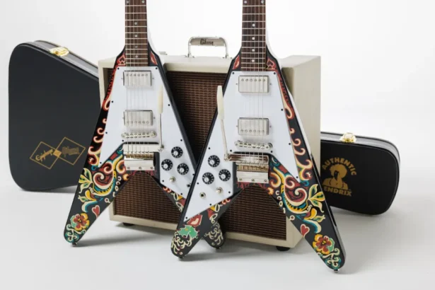 Foto: Flying V Love Drops de Jimi Hendrix.