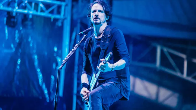 Foto: Joe Duplantier do Gojira. Crédito: Medios y Media.