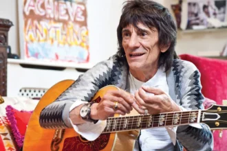 Ronnie Wood. Foto: Divulgação / Brewmont Watch Company.