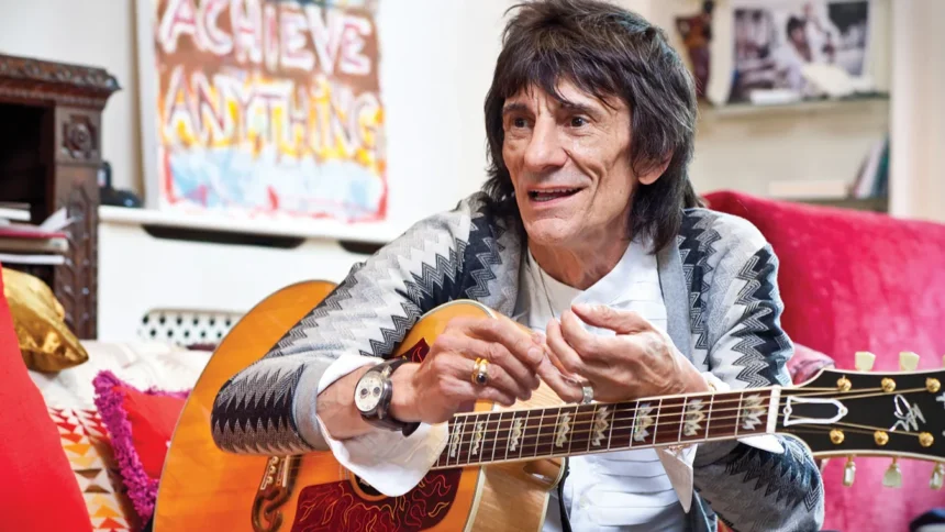 Ronnie Wood. Foto: Divulgação / Brewmont Watch Company.