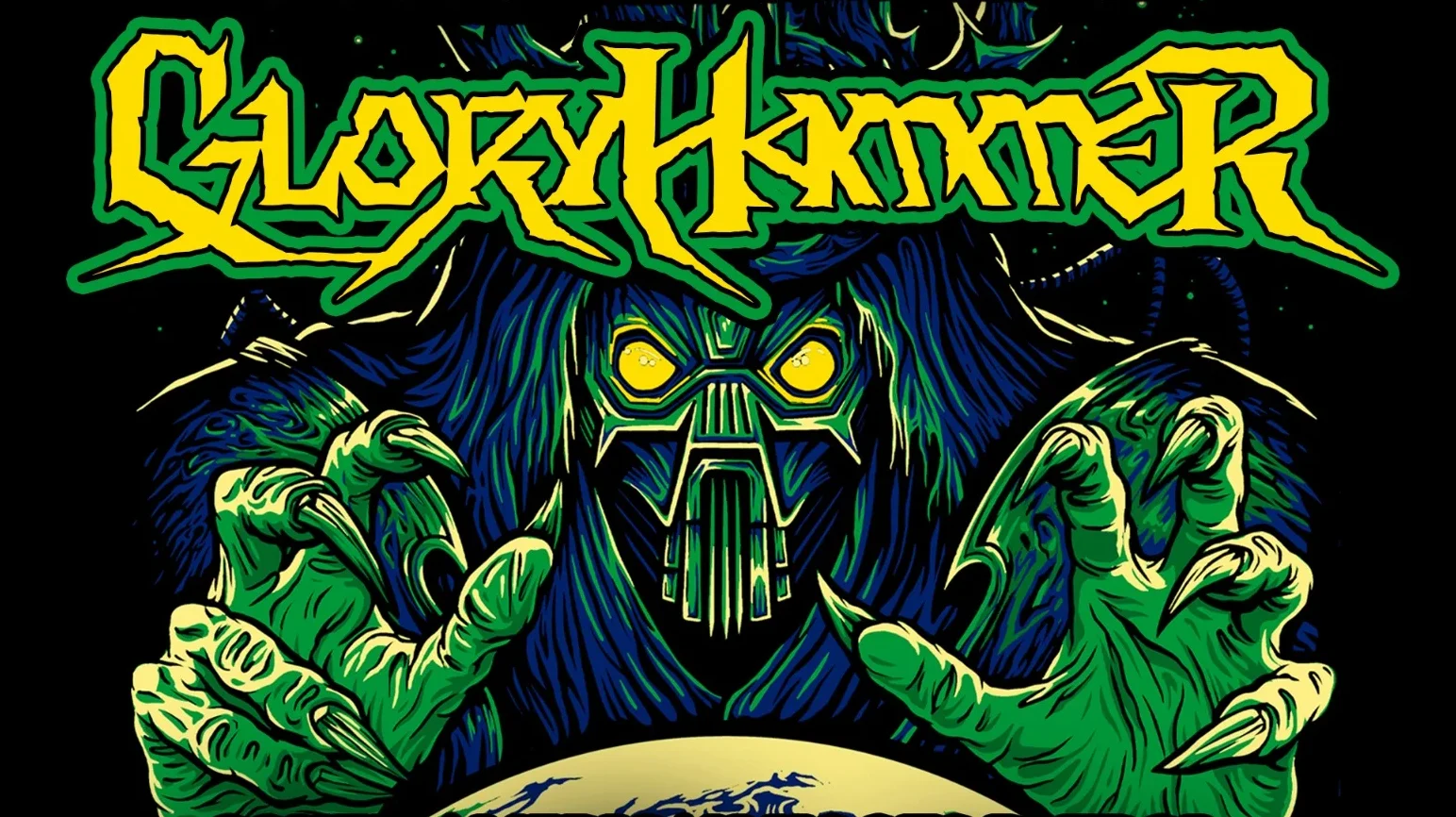 Cartaz Gloryhammer: Turnê Sul Americana.