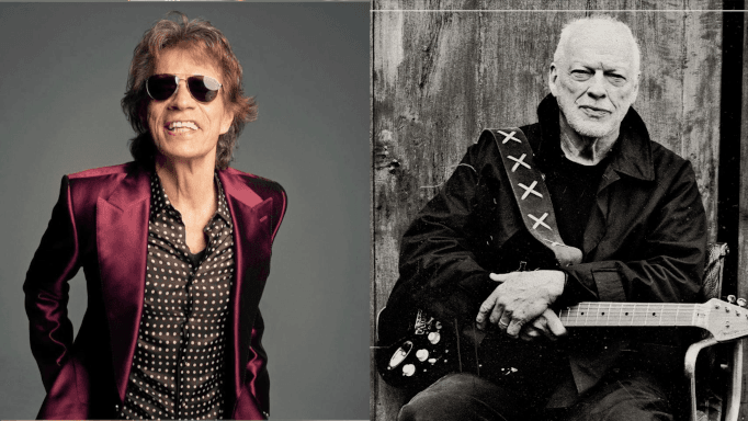 “Mick Jagger é um…” afirma David Gilmour