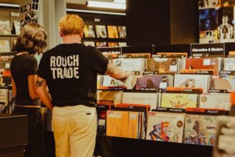 Nova loja da Rough Trade em Londres na Denmark Street.